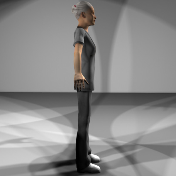 rigged medical personnel 3d model - Medical Personnel Collection Rigged - Women #2 by MasonMotion